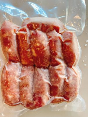 TWF Mini Pork Sausage (plain) (365g x 30 bags)