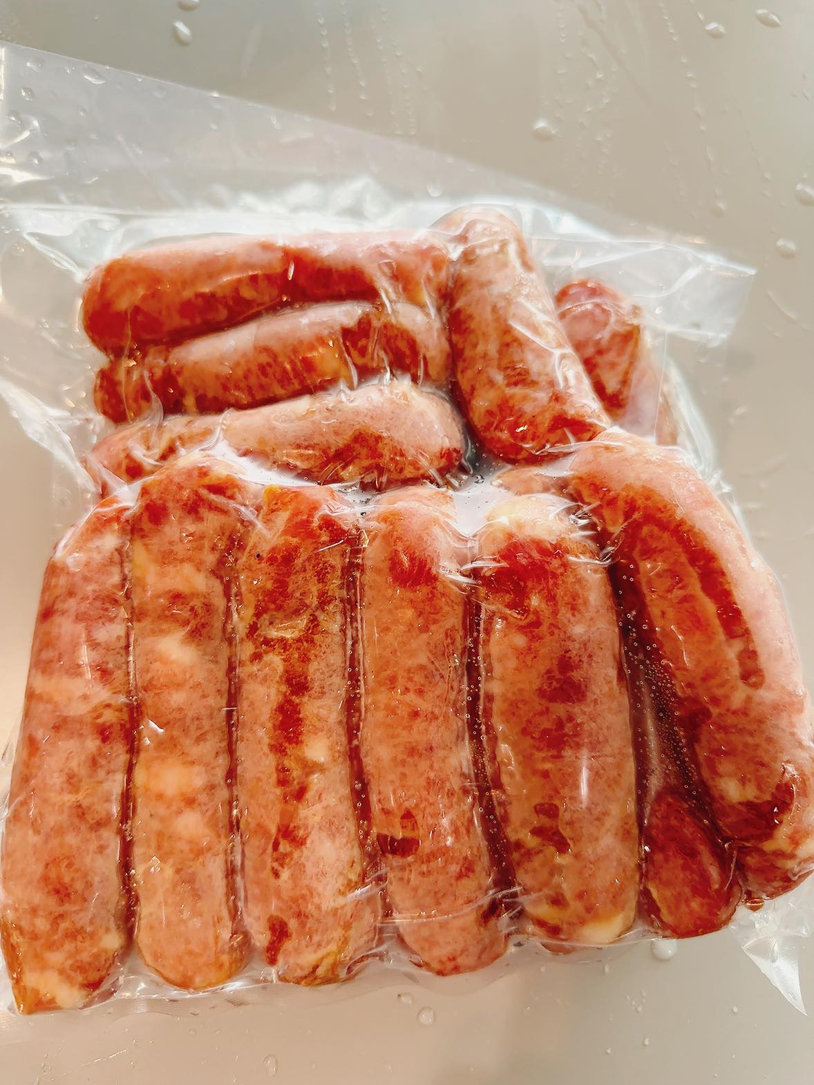 TWF Pork Sausage (plain) Party Size (1.5kg x 8 bags)