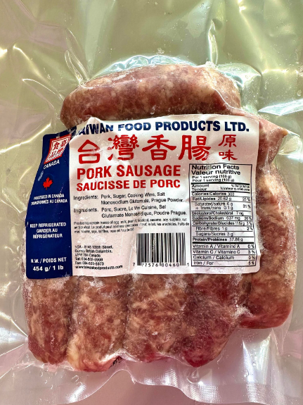 TWF Pork Sausage (plain) (454g x 30 bags)